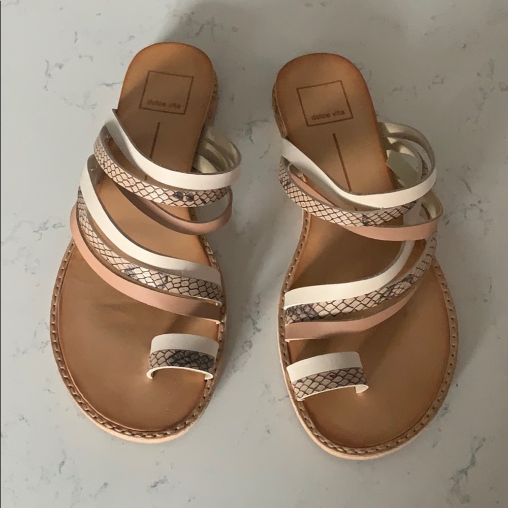 Snake skin Dolce vita sandals